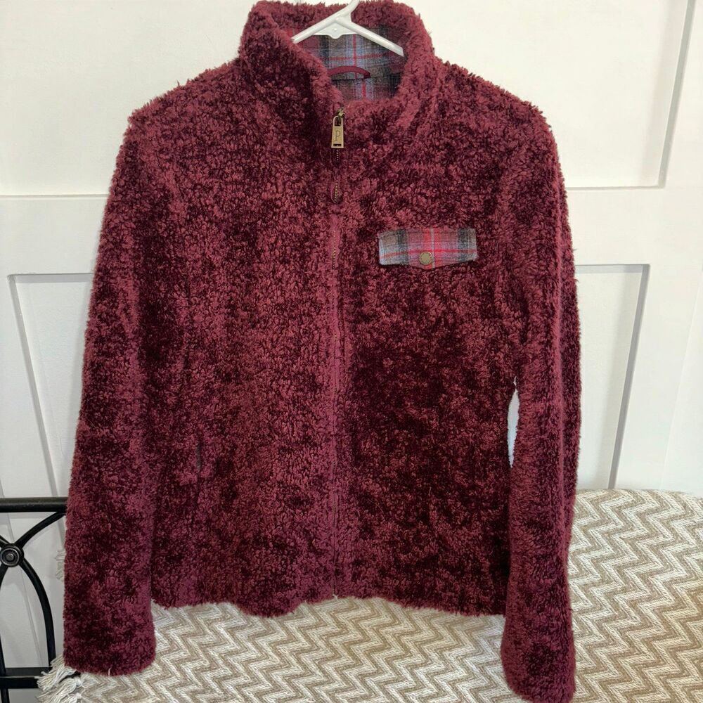Pendleton Wool Blend Fuzzy Zip Jacket - image 2